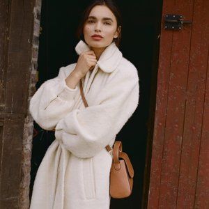 Rouje Gerard Coat in Ivory